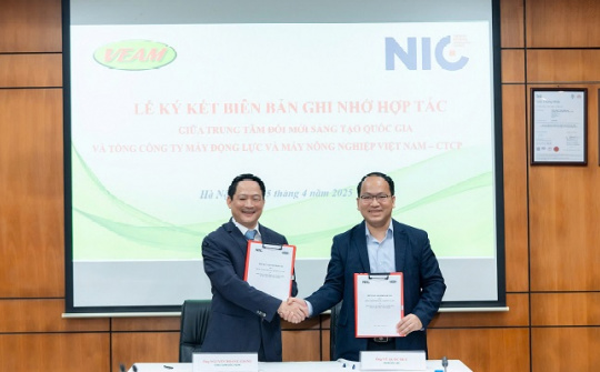 VEAM hợp tác với NIC thúc đẩy đổi mới sáng tạo ngành cơ khí