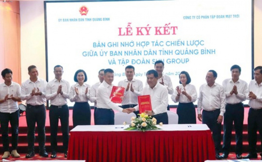 Quảng Bình hợp tác với Sun Group khai phá tiềm năng du lịch