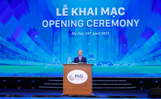 Tổng bí thư Tô Lâm phát biểu thông điệp chính sách tại Hội nghị P4G Việt Nam 2025