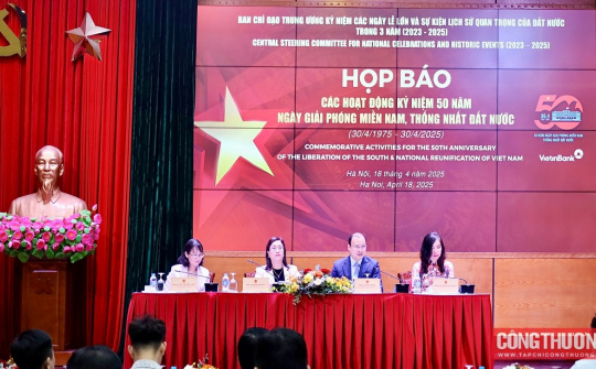 Chuỗi hoạt động trọng điểm kỷ niệm 50 năm Ngày Giải phóng miền Nam, thống nhất đất nước