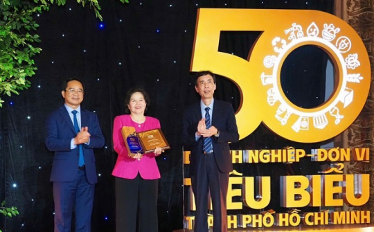 Vinamilk được vinh danh là doanh nghiệp tiêu biểu của Thành phố Hồ Chí Minh