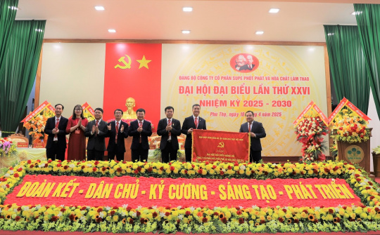 Đảng bộ Supe Lâm Thao: Đoàn kết – Chủ động – Đổi mới sáng tạo