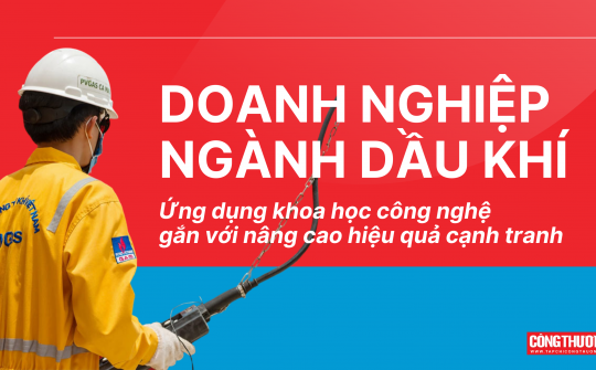 [eMagazine] Doanh nghiệp ngành dầu khí: Ứng dụng khoa học công nghệ gắn với nâng cao hiệu quả cạnh tranh