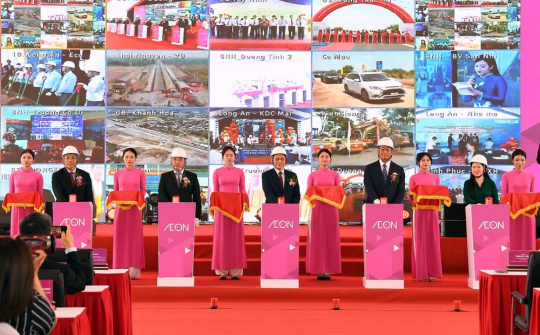 Khởi công Trung tâm thương mại AEON Hải Dương có vốn đầu tư hơn 1.100 tỷ đồng