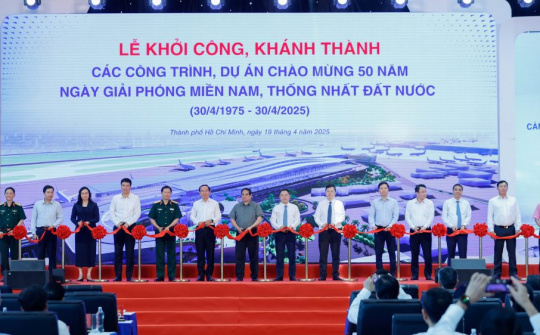 Khởi công, khánh thành 80 công trình, dự án lớn kỷ niệm 50 năm Giải phóng miền Nam