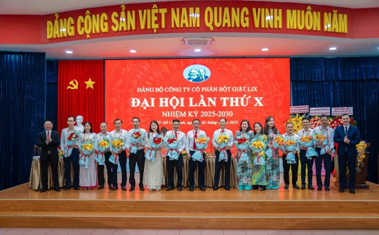 Đại hội Đảng bộ Công ty CP Bột giặt LIX lần thứ X: Kiên định mục tiêu phát triển bền vững
