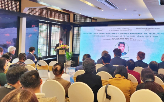 Bỉ chia sẻ các kinh nghiệm, công nghệ trong quản lý và tái chế chất thải rắn tại Việt Nam