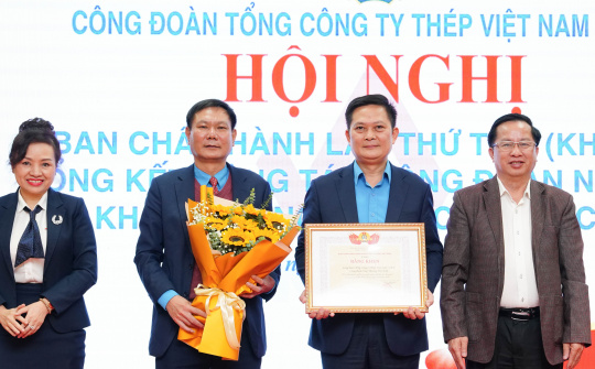 Công đoàn Tổng công ty Thép Việt Nam - CTCP: Lá cờ đầu của Công đoàn Công Thương Việt Nam