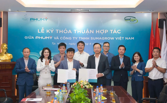 PVFCCo-Phú Mỹ và Sumagrow Việt Nam hợp tác phân phối phân bón sinh học