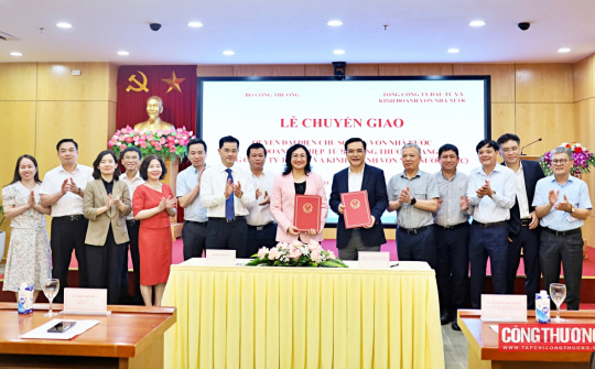 Chuyển giao 3 Công ty cổ phần từ Bộ Công Thương về Tổng Công ty Đầu tư và Kinh doanh vốn nhà nước (SCIC)