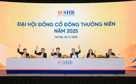Đại hội đồng cổ đông SHB: Đặt kế hoạch lợi nhuận tăng 25%