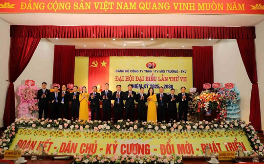 Đại hội Đảng bộ Công ty Môi trường - TKV: Đổi mới tư duy, niềm tin vững vàng cho nhiệm kỳ mới