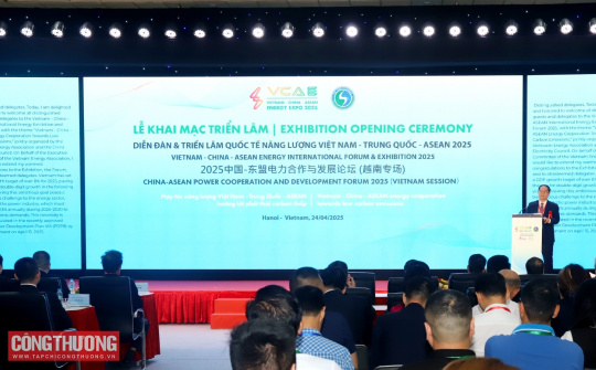 VCAE EXPO 2025 kết nối các cơ hội hợp tác năng lượng mới giữa Việt Nam và Trung Quốc