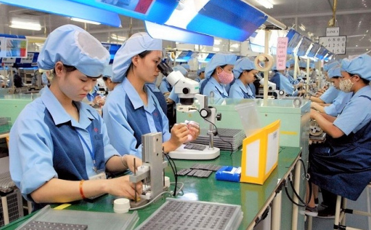 Chế biến, chế tạo vẫn hút vốn FDI, nhà đầu tư nước ngoài tiếp tục đánh giá cao năng lực sản xuất của Việt Nam