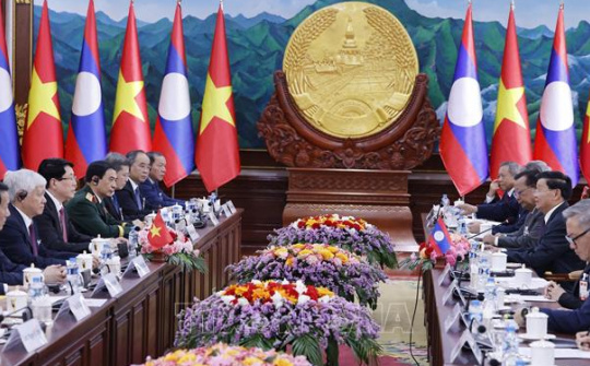 Việt Nam - Lào: Ưu tiên cao nhất cho thúc đẩy hợp tác song phương trên tất cả các lĩnh vực