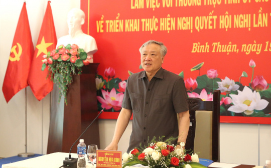 Bình Thuận, Lâm Đồng, Đắk Nông phối hợp chặt chẽ xây dựng chính quyền địa phương 02 cấp