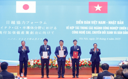 Việt Nam - Nhật Bản "bắt tay" triển khai loạt dự án công nghiệp chiến lược, công nghệ cao