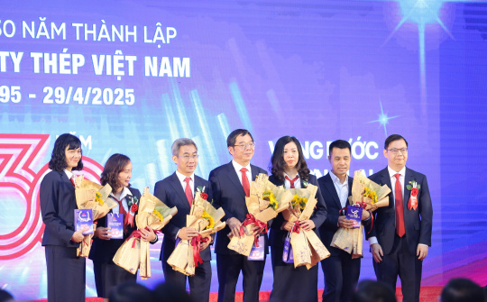 Tổng công ty Thép Việt Nam: 30 năm vun đắp, kiến tạo, không ngừng vươn lên