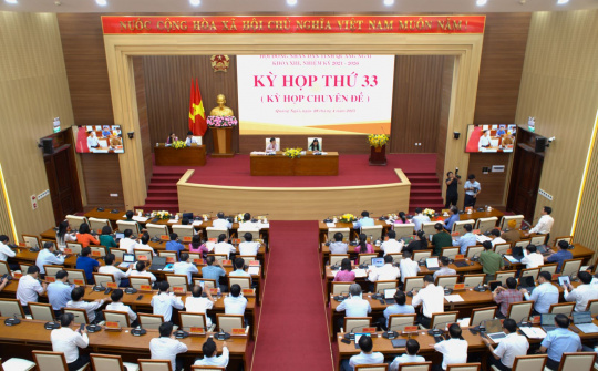 Tỉnh Quảng Ngãi mới sau khi hợp nhất sẽ có 96 đơn vị hành chính trực thuộc