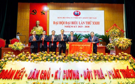 [Chùm ảnh] Đại hội Đảng bộ Công ty TNHH MTV Apatit Việt Nam: Đoàn kết, Dân chủ, Kỷ cương, Đột phá, Phát triển