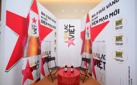 SAEBCO tái ra mắt Bia Lạc Việt