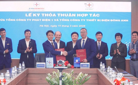 Sản lượng điện EVNGENCO1 sản xuất trong quý I/2025 đạt trên 8,5 tỷ kWh