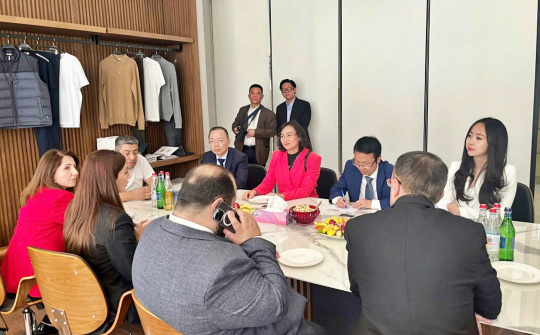 Doanh nghiệp dệt may hàng đầu Armenia muốn nhập khẩu sản phẩm của Việt Nam