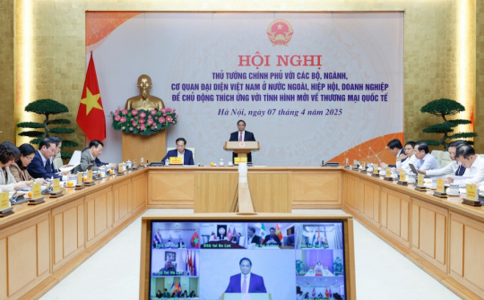 Thủ tướng: Quyết liệt triển khai 'bộ tứ chiến lược', chủ động thích ứng với tình hình mới của thương mại quốc tế