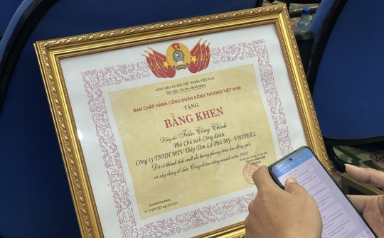 Công đoàn Tổng công ty Thép Việt Nam - CTCP: Khen thưởng 43 cá nhân và đơn vị