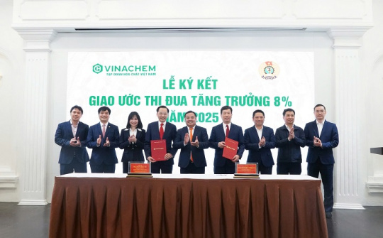 Vinachem phát động thi đua, quyết liệt thực hiện thắng lợi mục tiêu tăng trưởng năm 2025