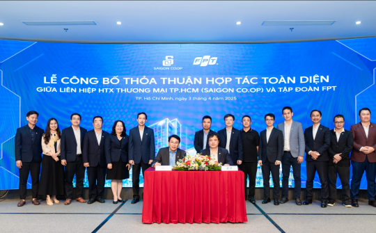 Saigon Co.op hợp tác FPT chuyển đổi số toàn diện