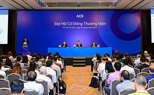 Ngân hàng ACB: Đã hoàn thành 20% kế hoạch lãi cả năm, nợ xấu giảm mạnh
