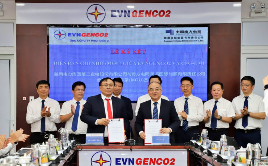 Tổng Công ty Phát điện 2 ký kết Biên bản ghi nhớ hợp tác phát triển các dự án thủy điện tích năng