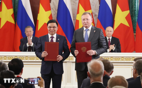 Việt Nam và Liên bang Nga ký kết nhiều thỏa thuận, mở ra giai đoạn hợp tác mới toàn diện