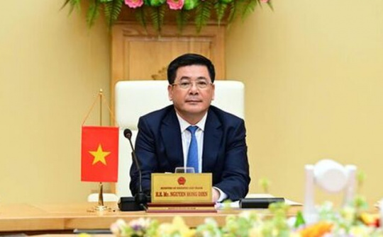 Bộ trưởng Nguyễn Hồng Diên gửi thư chúc mừng nhân 74 năm Ngày truyền thống của ngành Công Thương Việt Nam