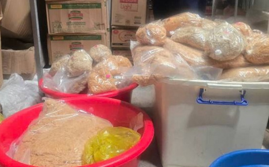 Phát hiện 100kg ruốc gà không rõ nguồn gốc tại Nho Quan, Ninh Bình