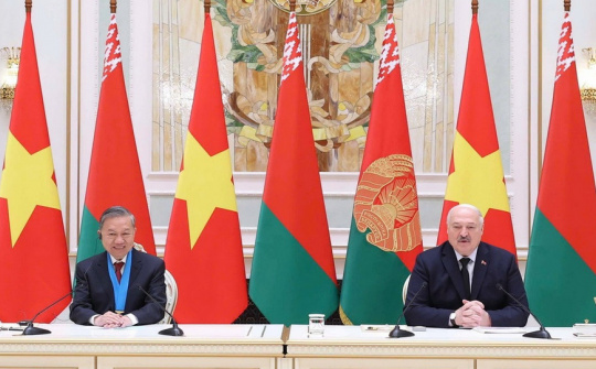 Tuyên bố chung về thiết lập quan hệ Đối tác Chiến lược Việt Nam - Belarus