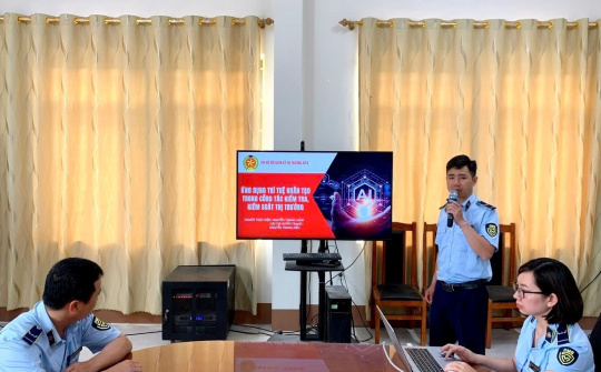 Ứng dụng trí tuệ nhân tạo AI trong công tác kiểm tra, kiểm soát thị trường