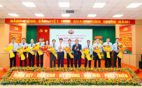 Đại hội Đảng bộ Công ty CP Phân bón Miền Nam nhiệm kỳ 2025-2030: Đoàn kết - Dân chủ - Kỷ cương - Đổi mới - Phát triển
