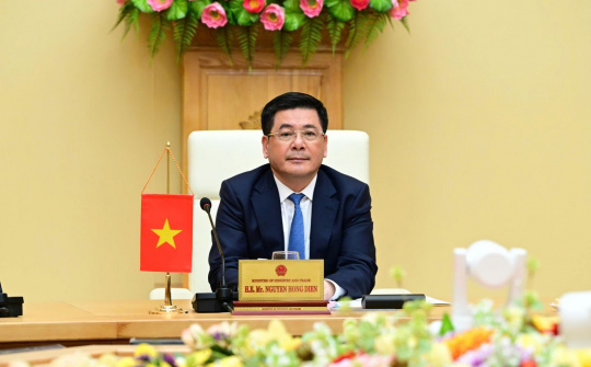 Bộ trưởng Nguyễn Hồng Diên là thành viên Ban Chỉ đạo của Chính phủ về phát triển KHCN, đổi mới sáng tạo, chuyển đổi số