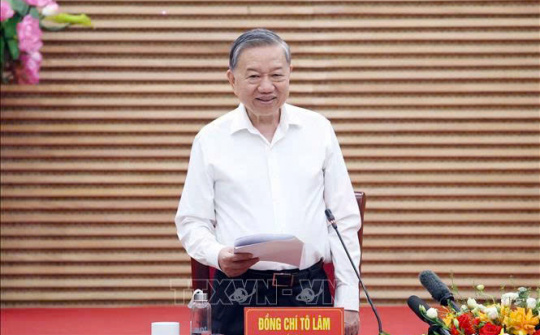 Tổng Bí thư: Nghệ An phải trở thành điển hình phát triển địa phương hiện đại trong kỷ nguyên mới
