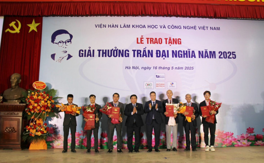 Giải thưởng Trần Đại Nghĩa năm 2025: Phục vụ đất nước bằng tri thức và sáng tạo của người Việt Nam
