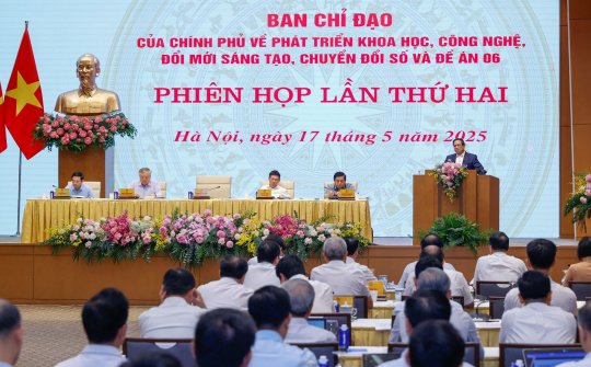 Phiên họp thứ 2 Ban Chỉ đạo của Chính phủ về phát triển khoa học, công nghệ, đổi mới sáng tạo, chuyển đổi số và Đề án 06
