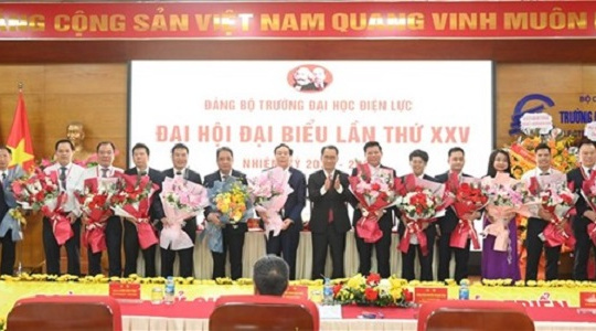 Đảng bộ Trường Đại học Điện lực “Đoàn kết - Kỷ cương - Tiên phong - Phát triển”