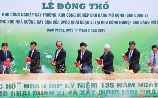 Becamex IDC (BCM) khởi công 2 dự án khu công nghiệp “khủng”