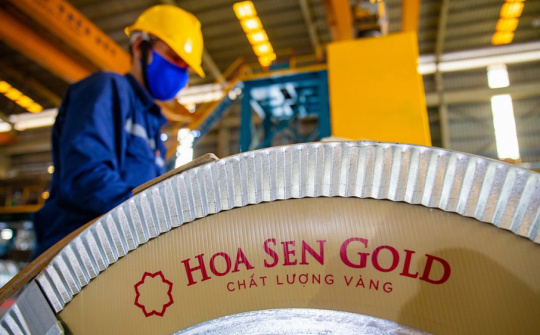 Giữ vững thị phần, Tập đoàn Hoa Sen (HSG) hoàn thành 92% mục tiêu lãi cả năm sau 7 tháng