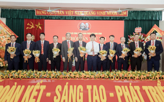 Công ty CP Phân lân Ninh Bình tổ chức thành công Đại hội Đảng bộ nhiệm kỳ 2025 - 2030