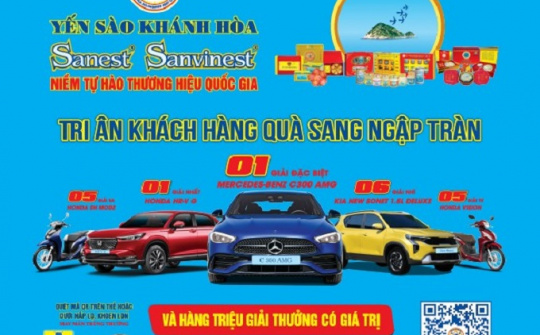 Yến sào Khánh Hoà: Dành 100 tỷ đồng tri ân khách hàng