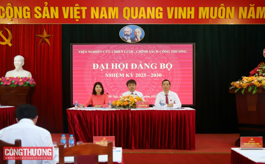 Đảng bộ Viện Nghiên cứu Chiến lược, Chính sách Công Thương: Đổi mới tư duy, bám sát kế hoạch phát triển chung của toàn ngành Công Thương