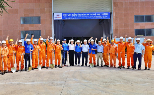 Thủy điện An Khê - Ka Nak: Hưởng ứng Tháng công nhân và Tháng hành động về ATVSLĐ năm 2025